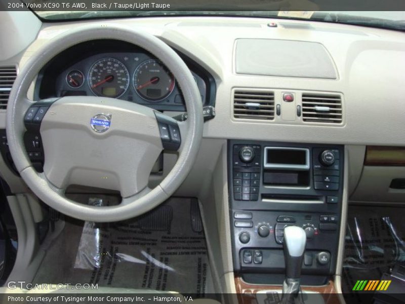 Black / Taupe/Light Taupe 2004 Volvo XC90 T6 AWD