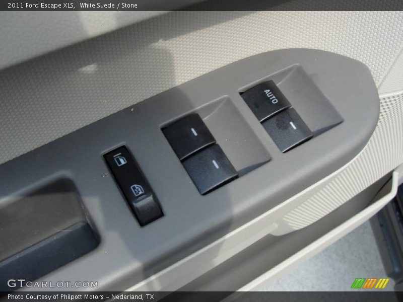 White Suede / Stone 2011 Ford Escape XLS