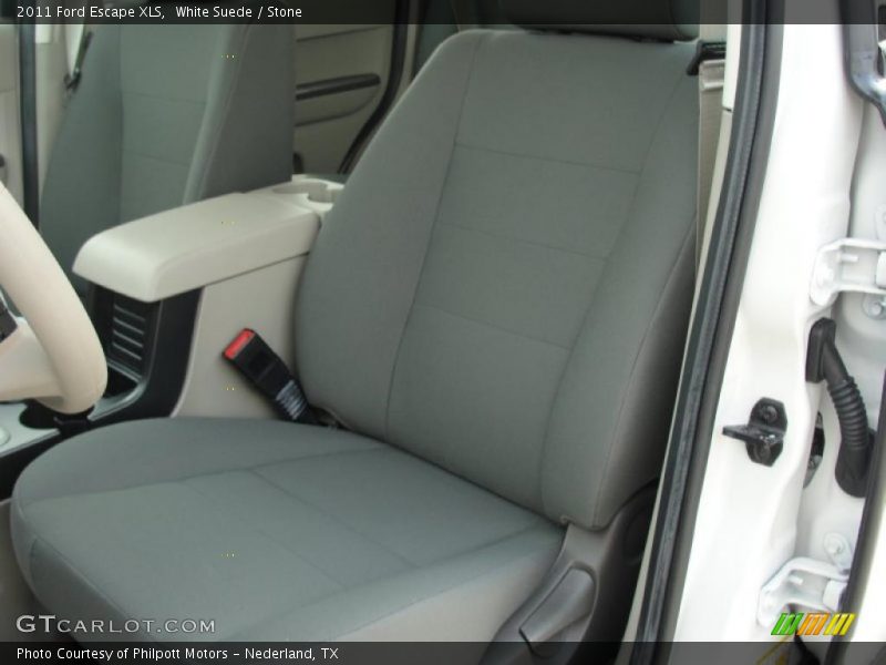 White Suede / Stone 2011 Ford Escape XLS