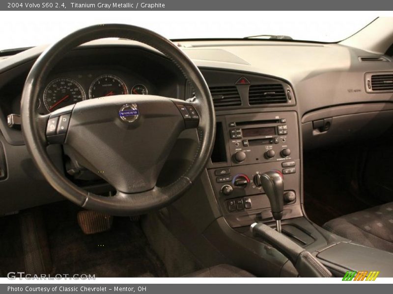 Titanium Gray Metallic / Graphite 2004 Volvo S60 2.4