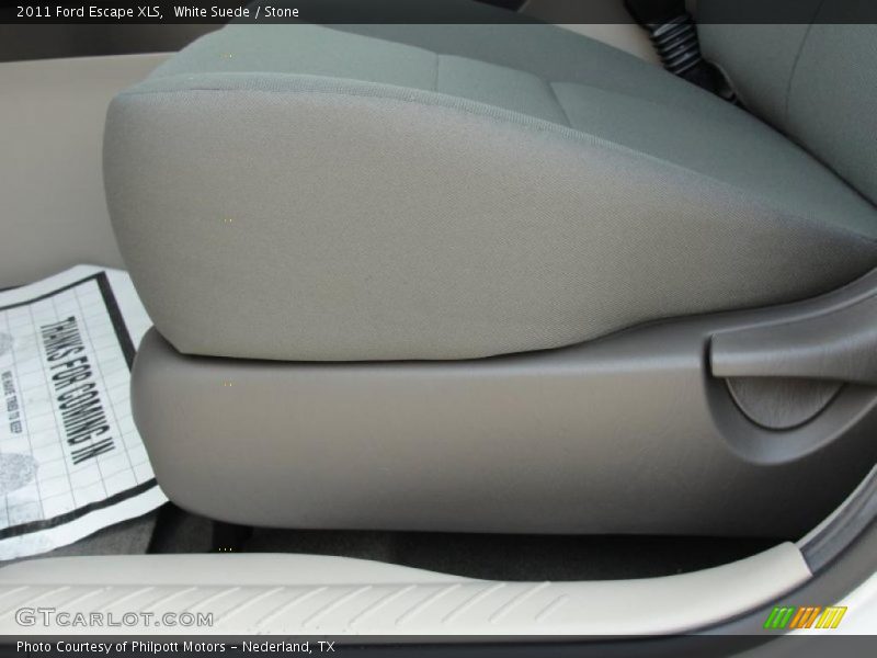 White Suede / Stone 2011 Ford Escape XLS
