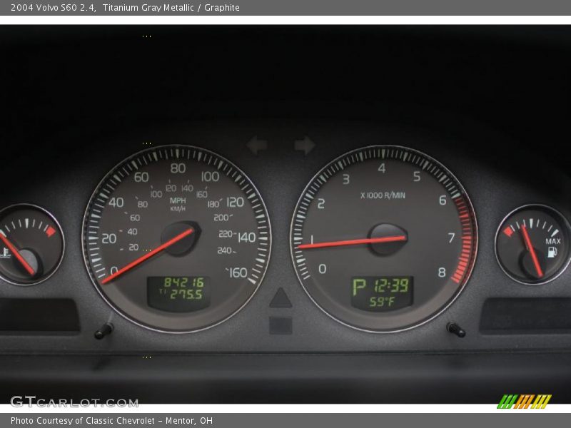 Titanium Gray Metallic / Graphite 2004 Volvo S60 2.4