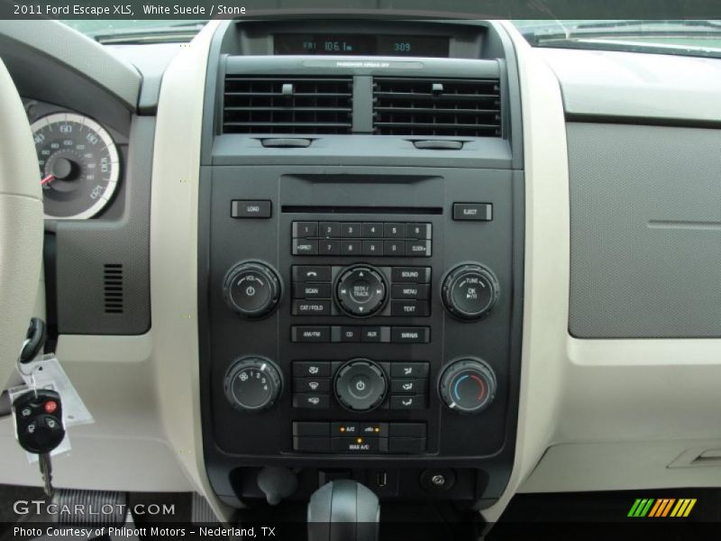 Controls of 2011 Escape XLS