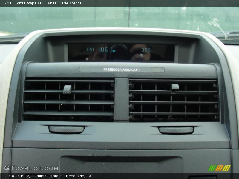 White Suede / Stone 2011 Ford Escape XLS