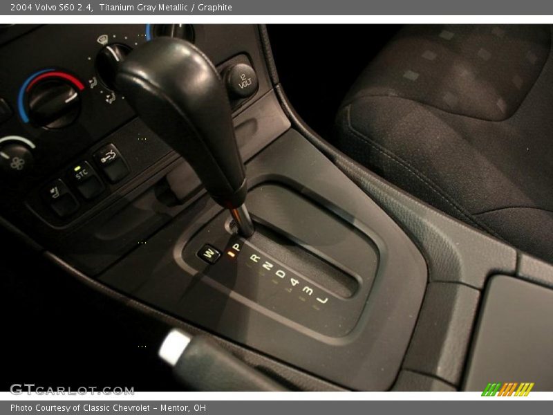 Titanium Gray Metallic / Graphite 2004 Volvo S60 2.4