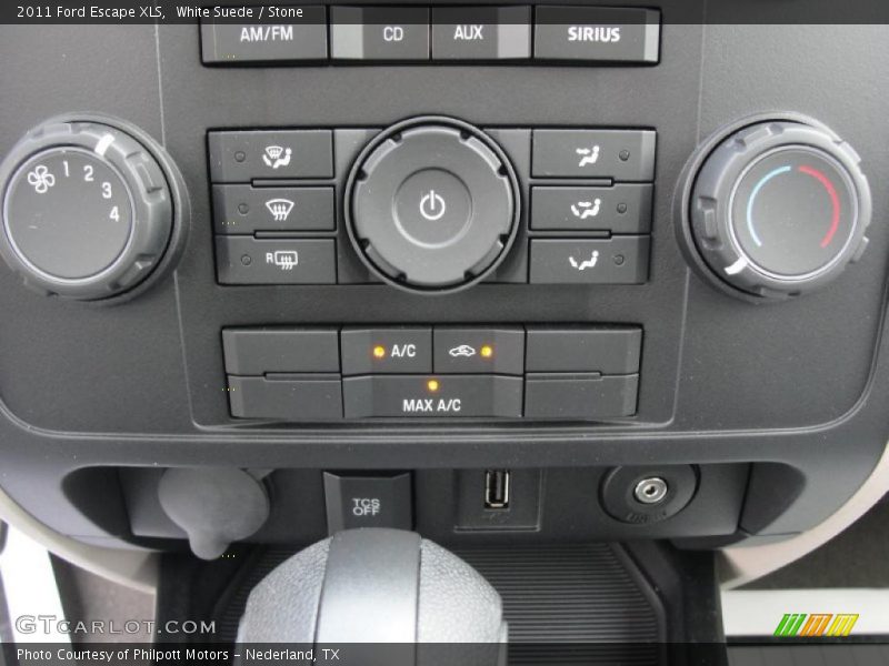 Controls of 2011 Escape XLS