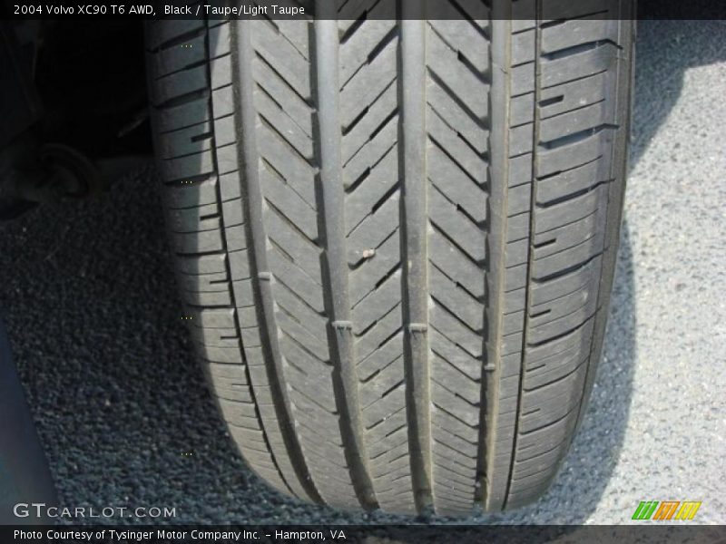 Black / Taupe/Light Taupe 2004 Volvo XC90 T6 AWD