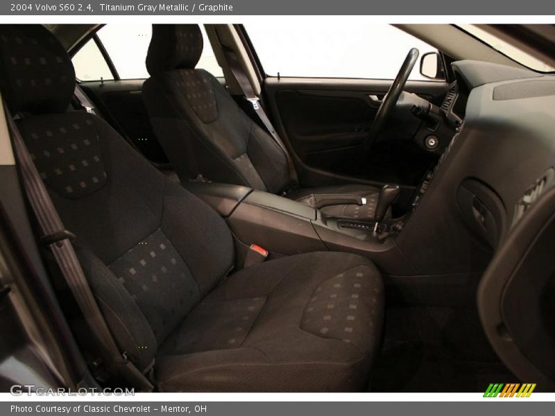Titanium Gray Metallic / Graphite 2004 Volvo S60 2.4