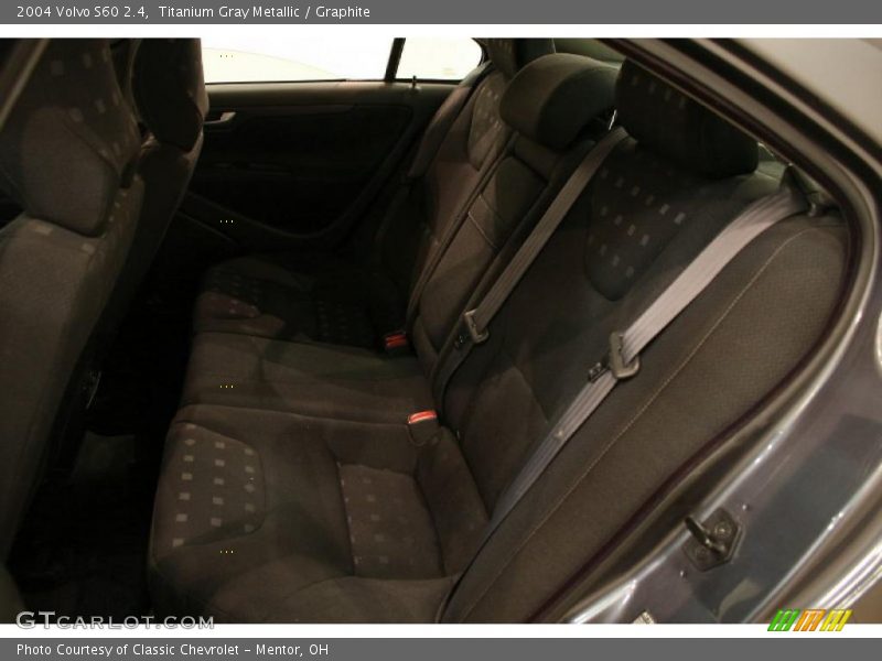 Titanium Gray Metallic / Graphite 2004 Volvo S60 2.4