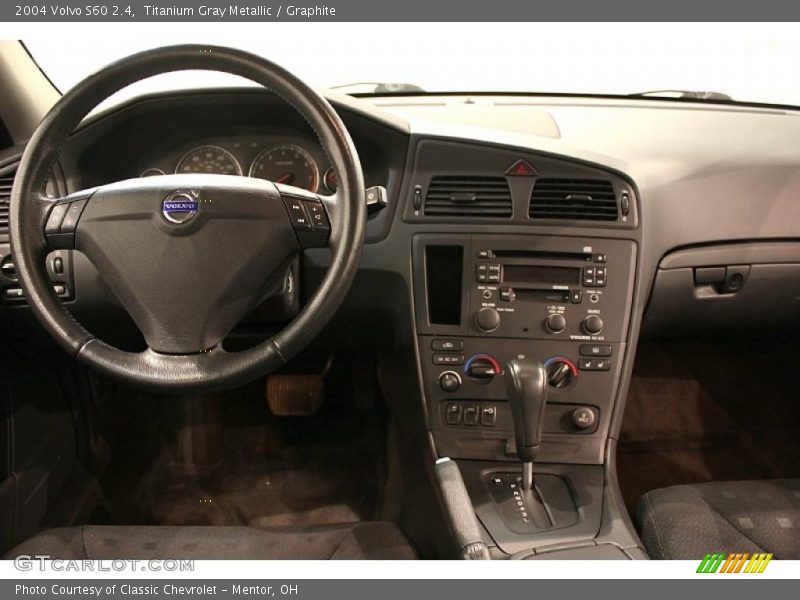 Titanium Gray Metallic / Graphite 2004 Volvo S60 2.4
