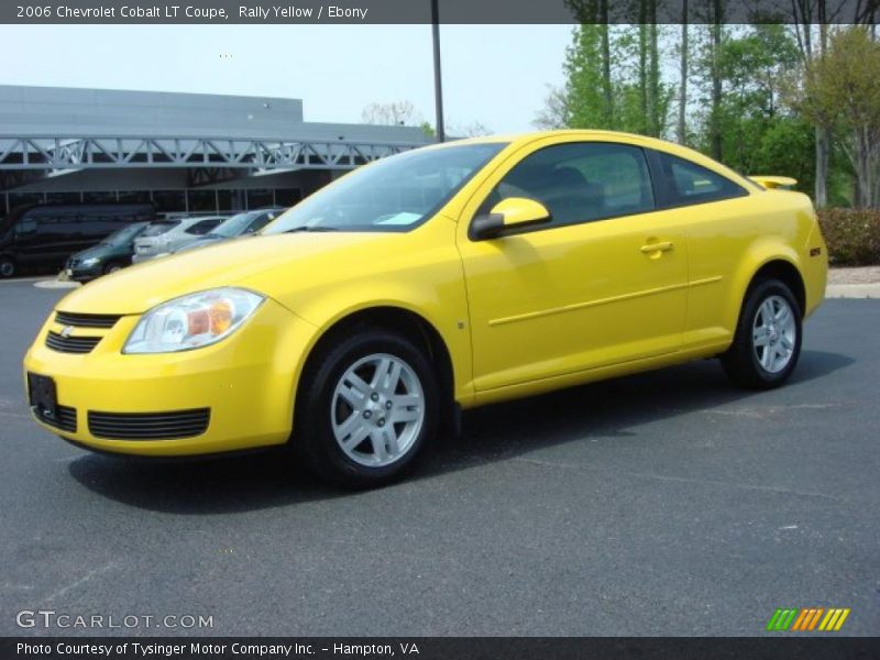 Rally Yellow / Ebony 2006 Chevrolet Cobalt LT Coupe