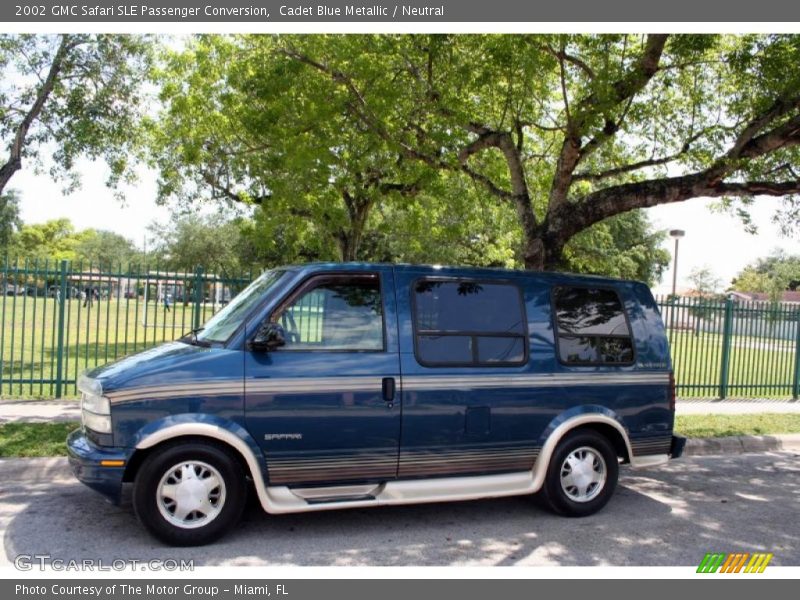  2002 Safari SLE Passenger Conversion Cadet Blue Metallic
