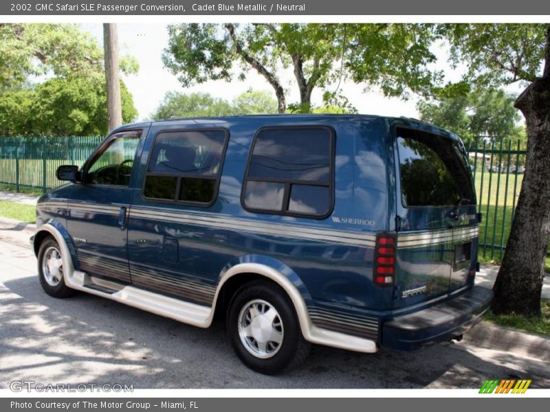 Cadet Blue Metallic / Neutral 2002 GMC Safari SLE Passenger Conversion
