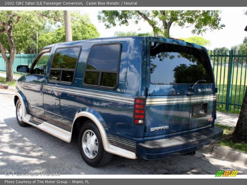 Cadet Blue Metallic / Neutral 2002 GMC Safari SLE Passenger Conversion
