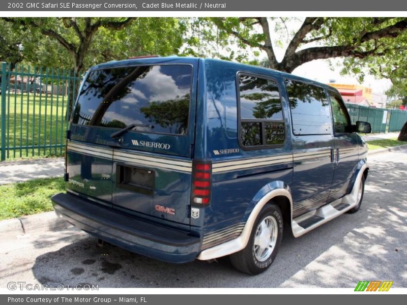  2002 Safari SLE Passenger Conversion Cadet Blue Metallic