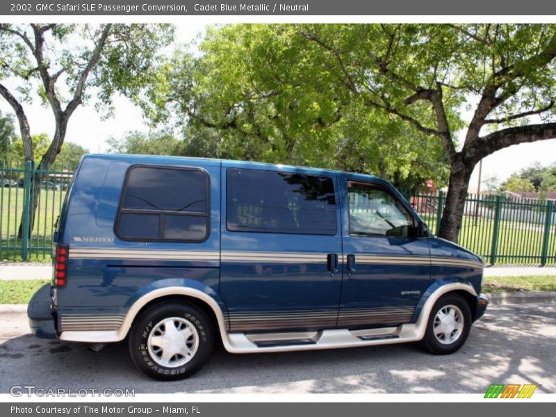 Cadet Blue Metallic / Neutral 2002 GMC Safari SLE Passenger Conversion