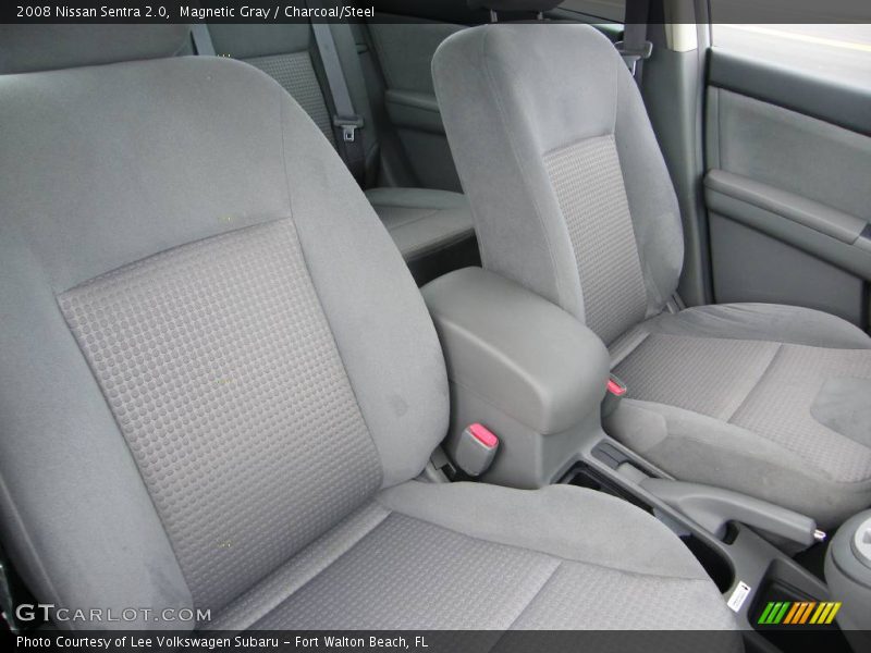 Magnetic Gray / Charcoal/Steel 2008 Nissan Sentra 2.0