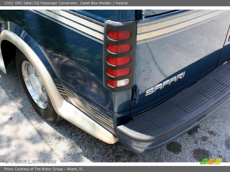 Cadet Blue Metallic / Neutral 2002 GMC Safari SLE Passenger Conversion