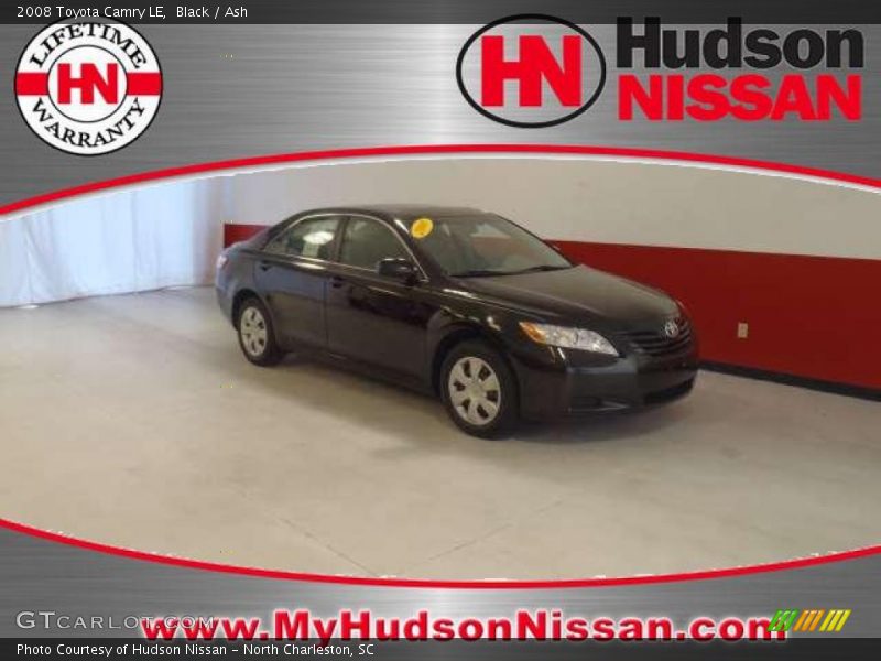 Black / Ash 2008 Toyota Camry LE