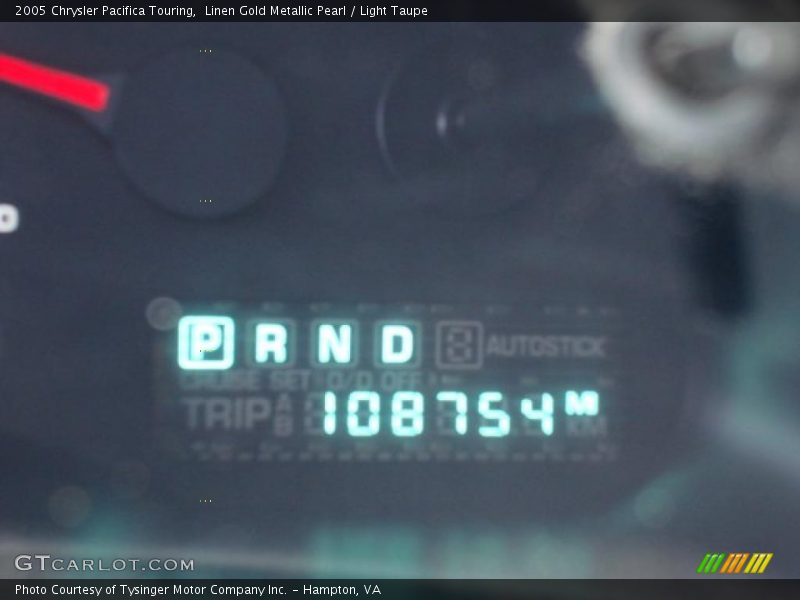 Linen Gold Metallic Pearl / Light Taupe 2005 Chrysler Pacifica Touring