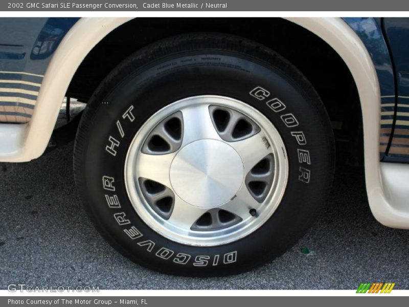 Cadet Blue Metallic / Neutral 2002 GMC Safari SLE Passenger Conversion