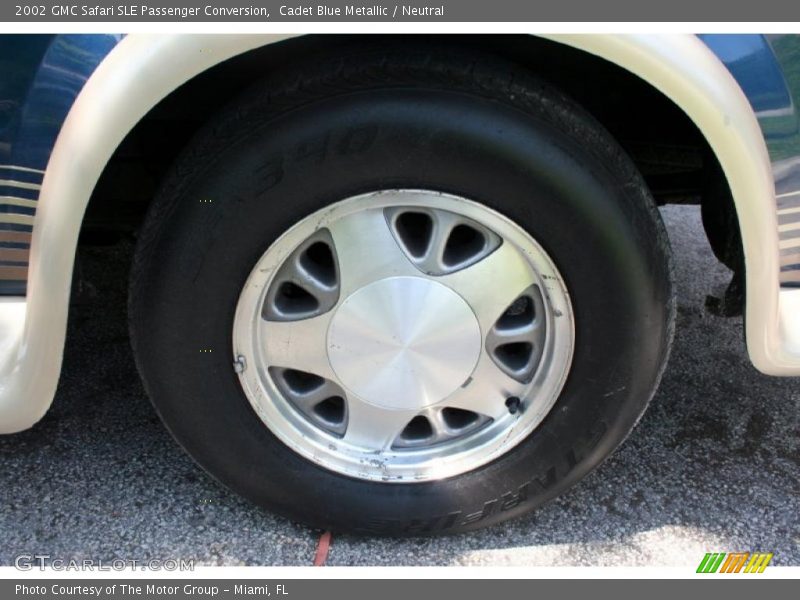 Cadet Blue Metallic / Neutral 2002 GMC Safari SLE Passenger Conversion