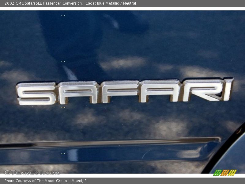 Cadet Blue Metallic / Neutral 2002 GMC Safari SLE Passenger Conversion