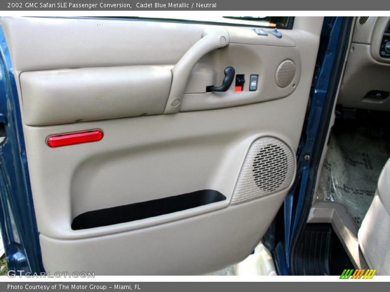 Cadet Blue Metallic / Neutral 2002 GMC Safari SLE Passenger Conversion