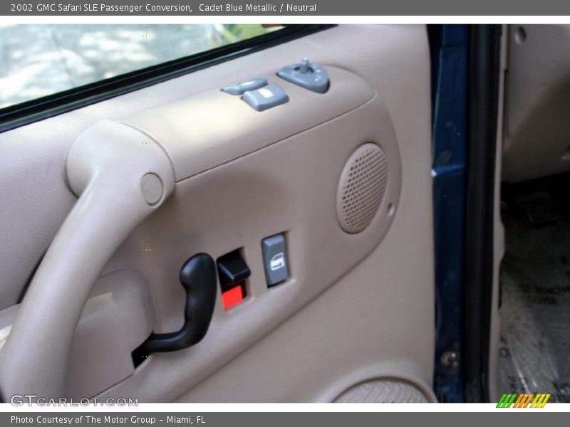 Cadet Blue Metallic / Neutral 2002 GMC Safari SLE Passenger Conversion