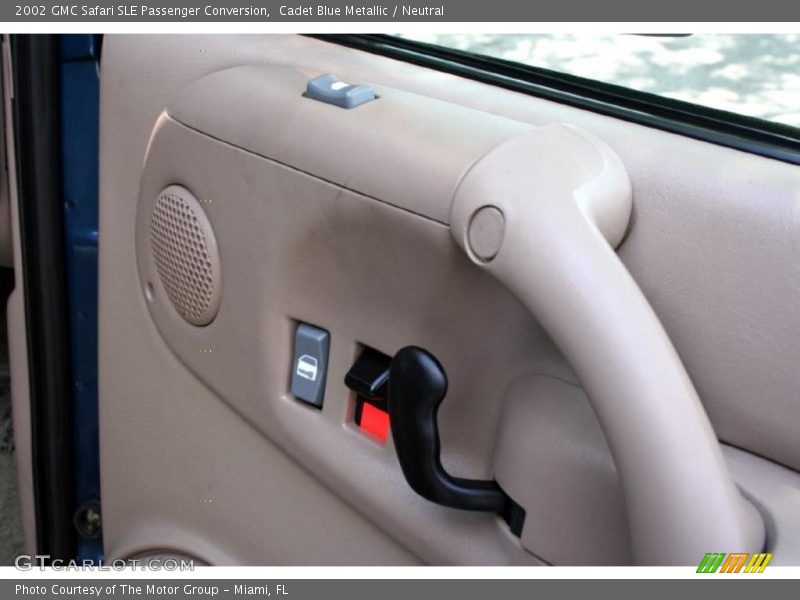 Cadet Blue Metallic / Neutral 2002 GMC Safari SLE Passenger Conversion