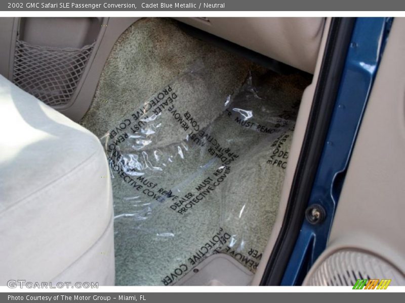 Cadet Blue Metallic / Neutral 2002 GMC Safari SLE Passenger Conversion