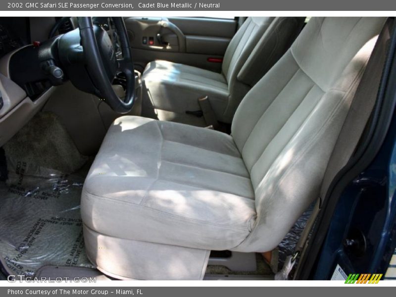 Cadet Blue Metallic / Neutral 2002 GMC Safari SLE Passenger Conversion