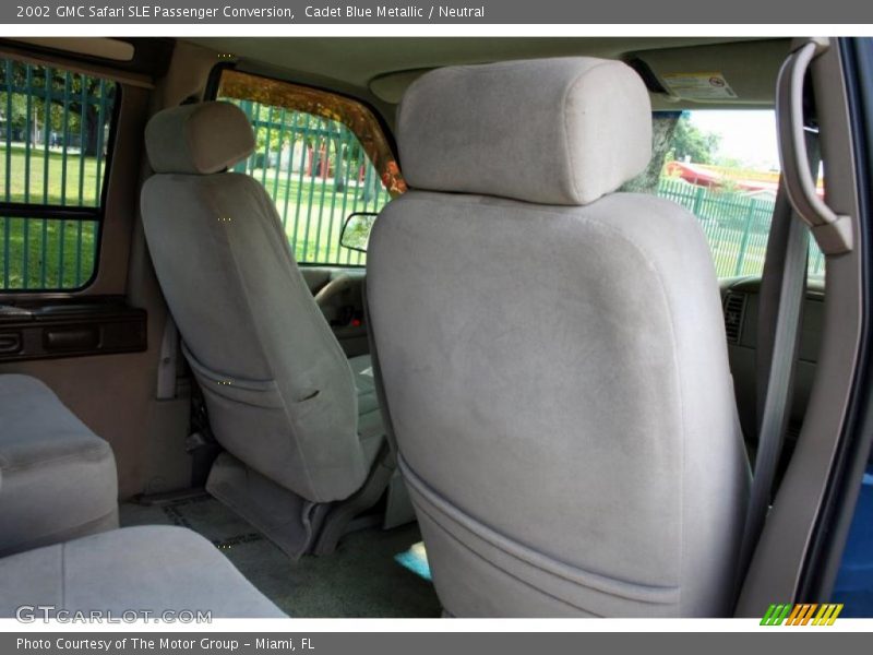 Cadet Blue Metallic / Neutral 2002 GMC Safari SLE Passenger Conversion