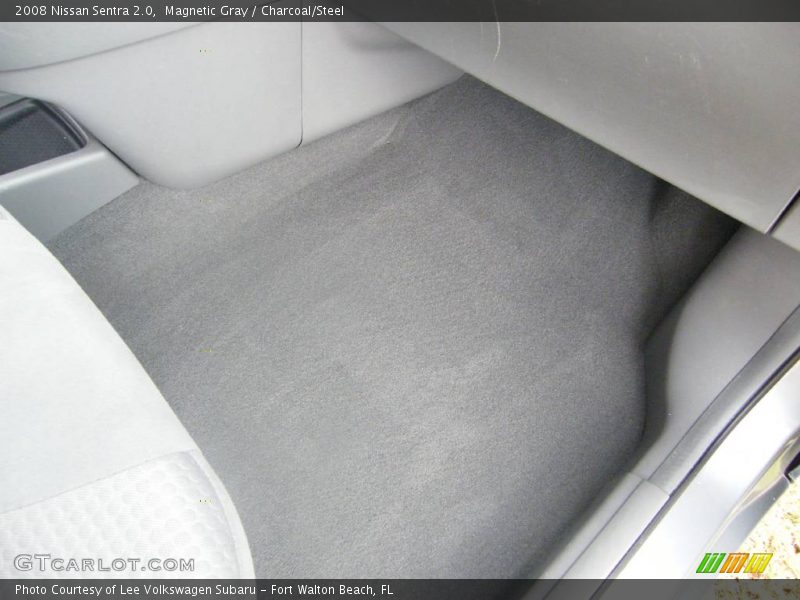 Magnetic Gray / Charcoal/Steel 2008 Nissan Sentra 2.0