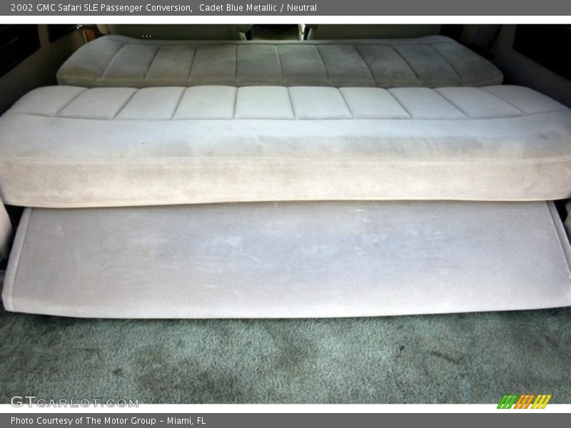 Cadet Blue Metallic / Neutral 2002 GMC Safari SLE Passenger Conversion
