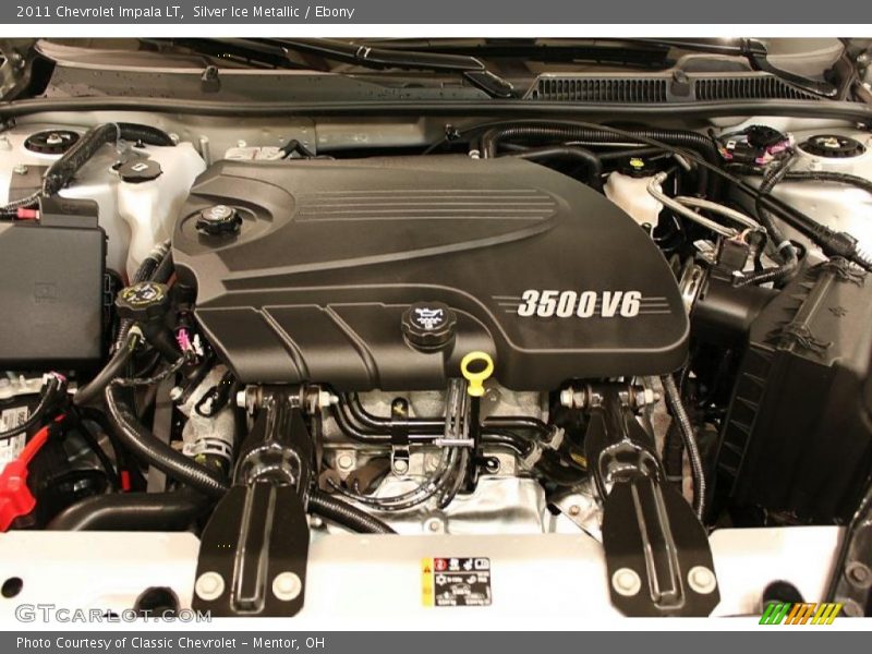 Silver Ice Metallic / Ebony 2011 Chevrolet Impala LT