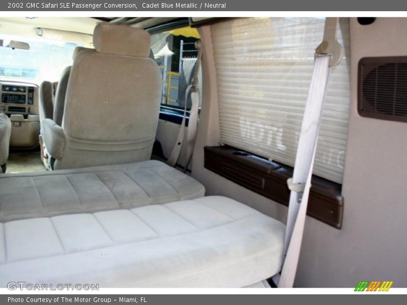 Cadet Blue Metallic / Neutral 2002 GMC Safari SLE Passenger Conversion