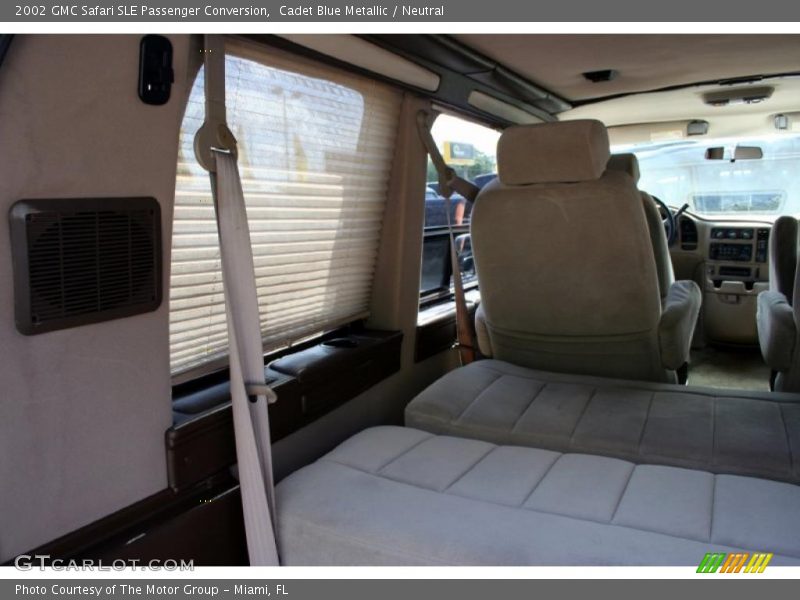 Cadet Blue Metallic / Neutral 2002 GMC Safari SLE Passenger Conversion