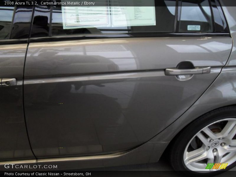 Carbon Bronze Metallic / Ebony 2008 Acura TL 3.2