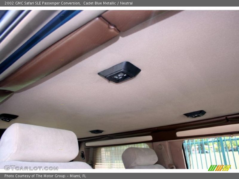 Cadet Blue Metallic / Neutral 2002 GMC Safari SLE Passenger Conversion