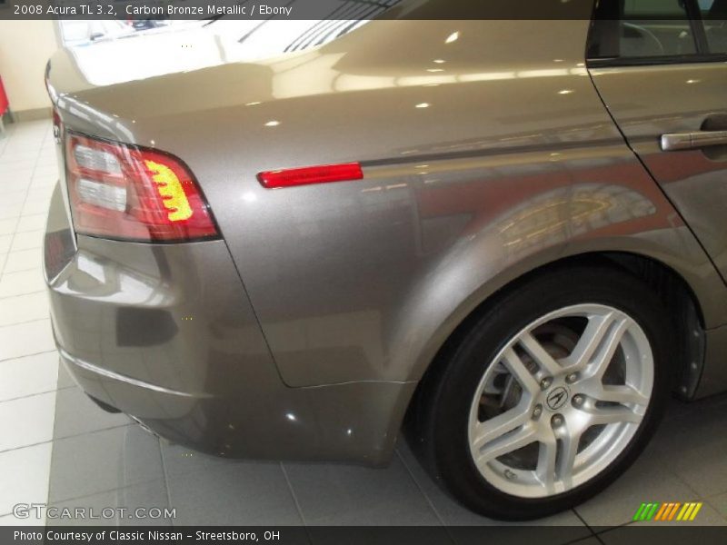 Carbon Bronze Metallic / Ebony 2008 Acura TL 3.2