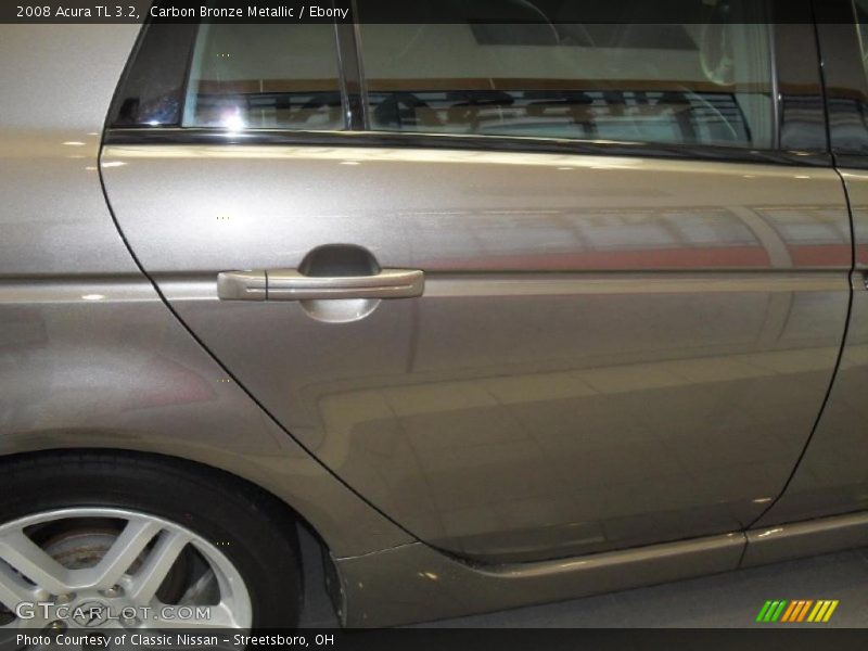 Carbon Bronze Metallic / Ebony 2008 Acura TL 3.2