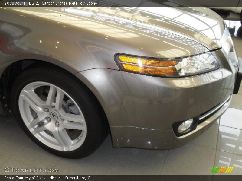 Carbon Bronze Metallic / Ebony 2008 Acura TL 3.2