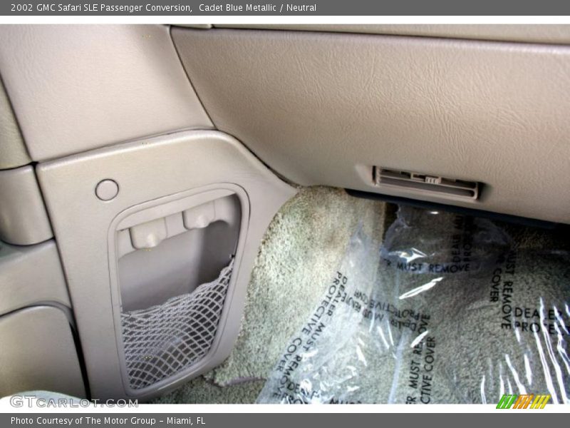 Cadet Blue Metallic / Neutral 2002 GMC Safari SLE Passenger Conversion