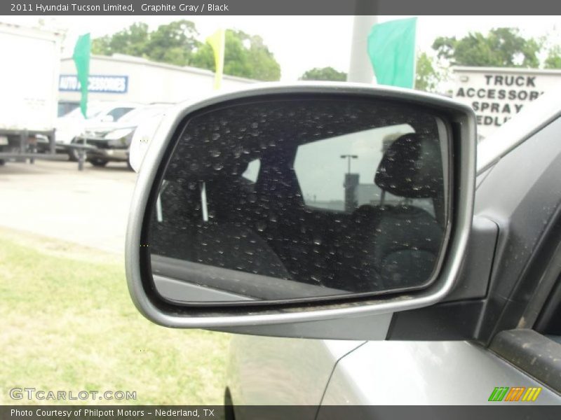Graphite Gray / Black 2011 Hyundai Tucson Limited