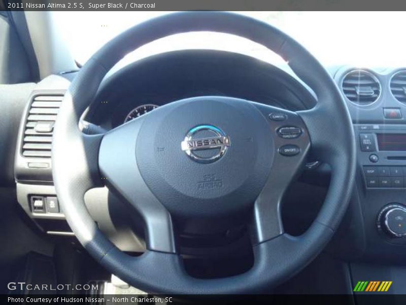 Super Black / Charcoal 2011 Nissan Altima 2.5 S