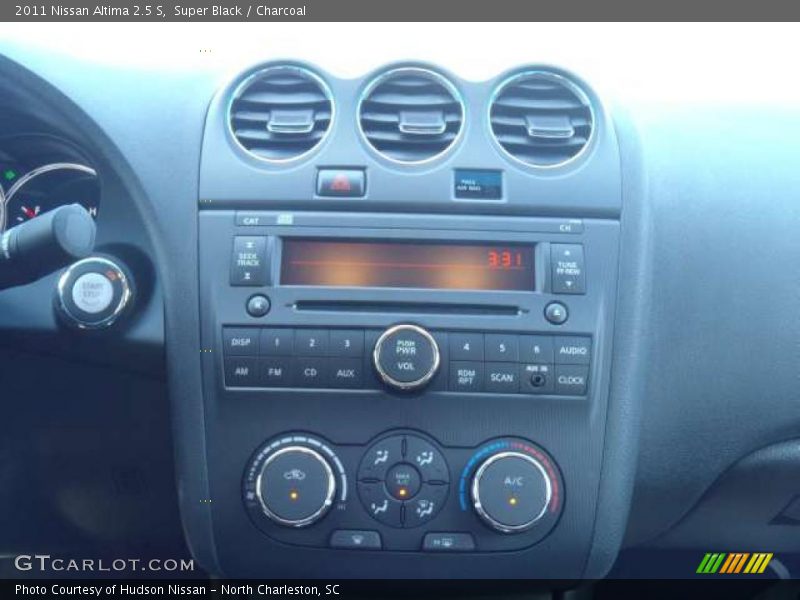 Super Black / Charcoal 2011 Nissan Altima 2.5 S