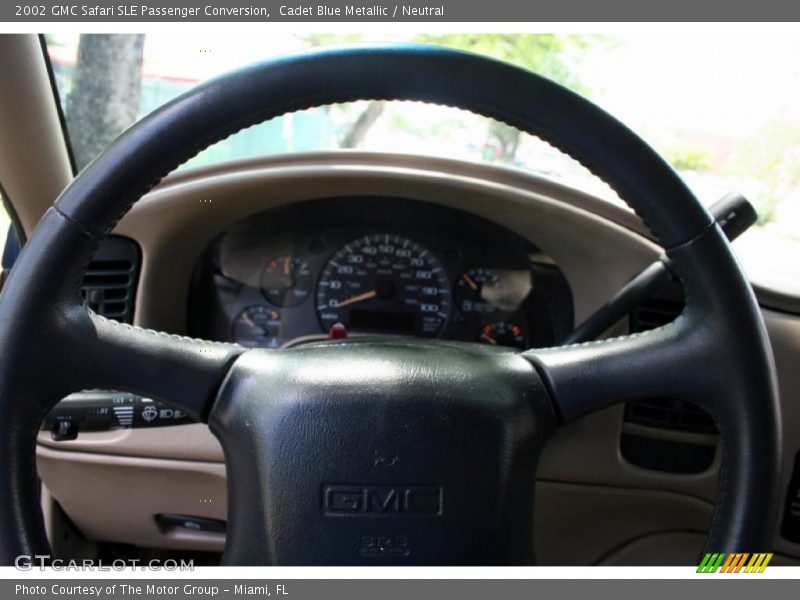 Cadet Blue Metallic / Neutral 2002 GMC Safari SLE Passenger Conversion