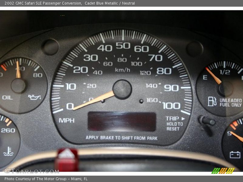 Cadet Blue Metallic / Neutral 2002 GMC Safari SLE Passenger Conversion