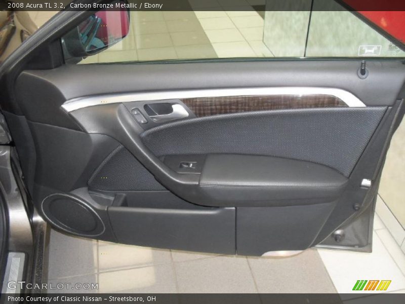 Carbon Bronze Metallic / Ebony 2008 Acura TL 3.2